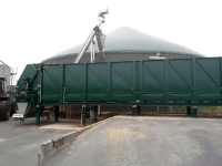 Neuer Beschicker fr die Biogasanlage