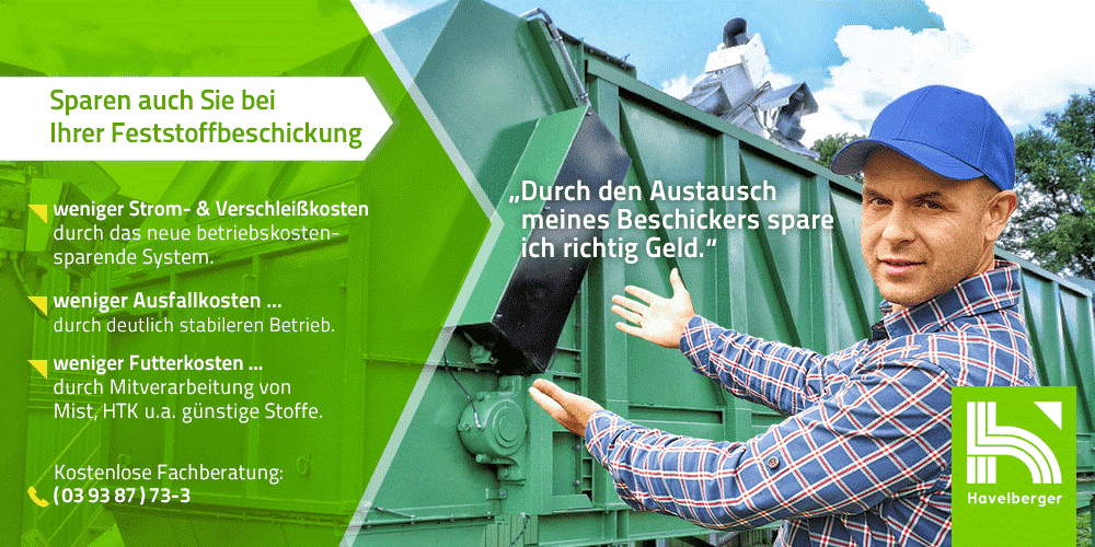 Erfahrungen mit Feststoffdosierern in Biogasanlagen